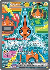 pokemon 4me02 phantasmal flames rotom ex 126 094 special illustrator rare