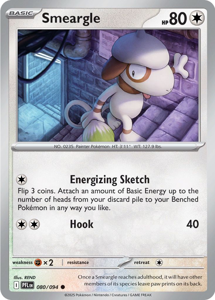 Smeargle - 080-094