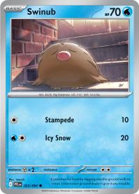 pokemon 4me02 phantasmal flames swinub 023 094