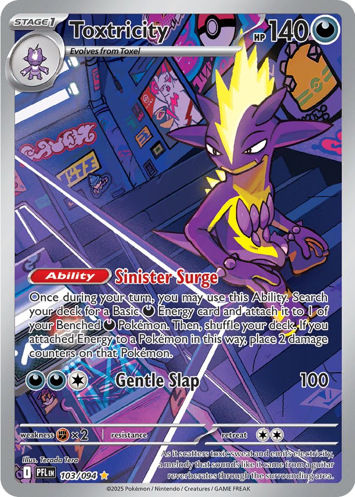 Toxtricity - 103-094 - Illustrator Rare