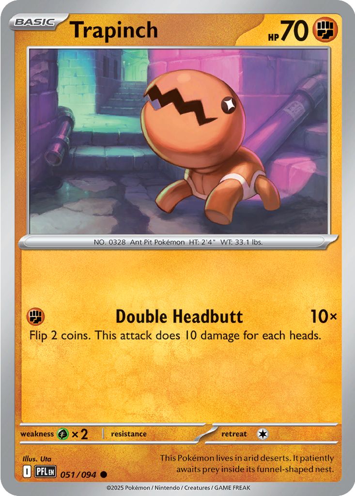 Trapinch - 051-094 (RH)