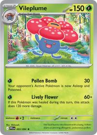 pokemon 4me02 phantasmal flames vileplume 003 094 rh