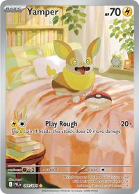 pokemon 4me02 phantasmal flames yamper 099 094 illustrator rare