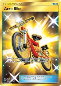 pokemon SM celestial storm acro bike 178 168 secret rare