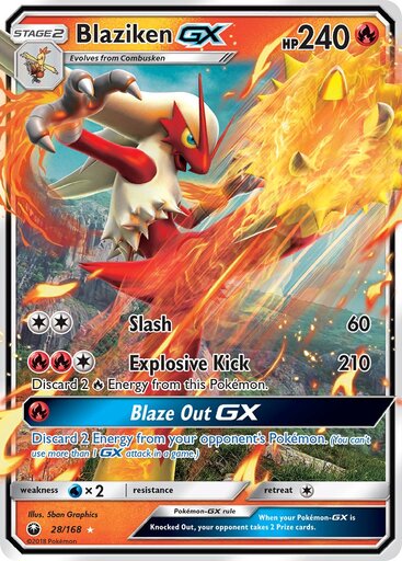 Blaziken GX 28-168