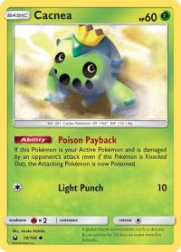 pokemon SM celestial storm cacnea 19 168 rh