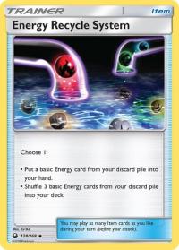 pokemon SM celestial storm energy recycle system 128 168