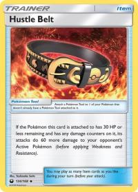 pokemon SM celestial storm hustle belt 134 168 rh