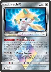 pokemon SM celestial storm jirachi 97 168 prism