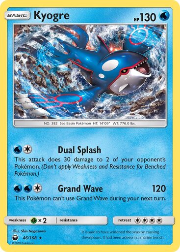 Kyogre 46-168 (RH)