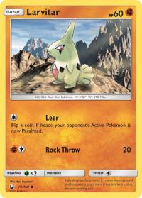 pokemon SM celestial storm larvitar 74 168 rh