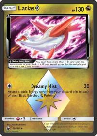 pokemon SM celestial storm latias 107 168 prism