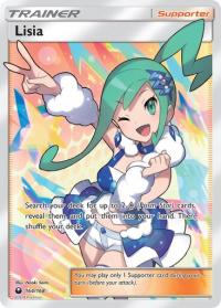 pokemon SM celestial storm lisia 164 168 full art