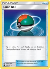 pokemon SM celestial storm lure ball 138 168