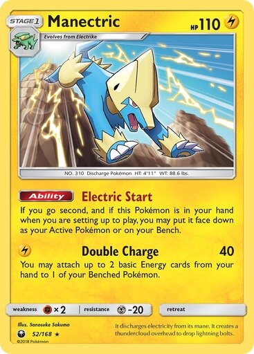 Manectric 52-168 (RH)