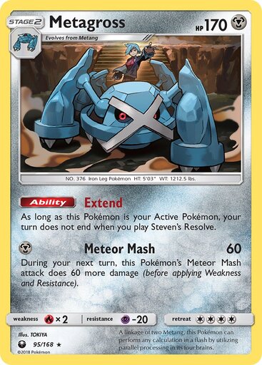 Metagross 95-168 (RH)