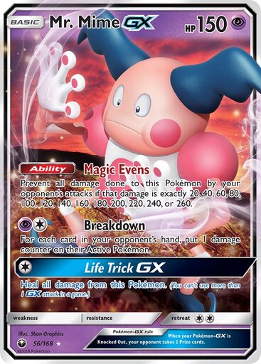 Mr. Mime GX 56-168