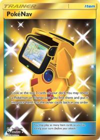 pokemon SM celestial storm pokenav 181 168 secret rare