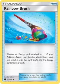 pokemon SM celestial storm rainbow brush 141 168 rh