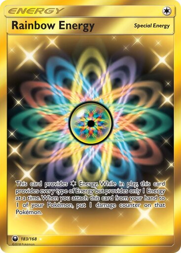 Rainbow Energy 183-168 (SECRET RARE)