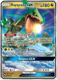 pokemon SM celestial storm rayquaza gx 109 168