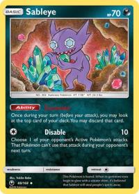 pokemon SM celestial storm sableye 88 168 rh