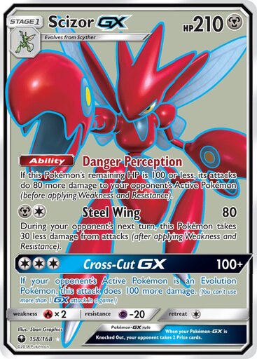 Scizor GX 158-168 Full Art