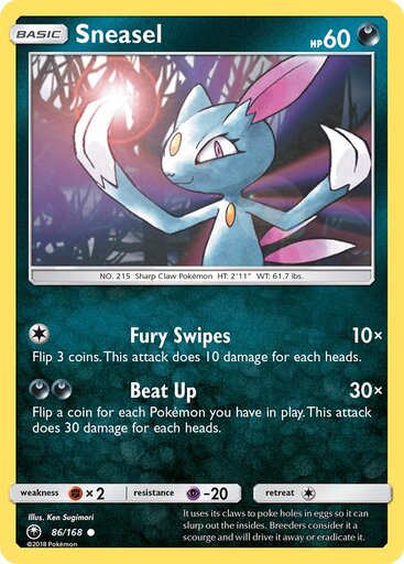 Sneasel 86-168 (RH)