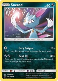 pokemon SM celestial storm sneasel 86 168 rh