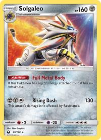 pokemon SM celestial storm solgaleo 99 168 rh