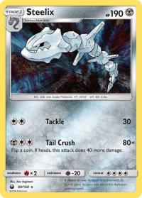 pokemon SM celestial storm steelix 89 168 rh