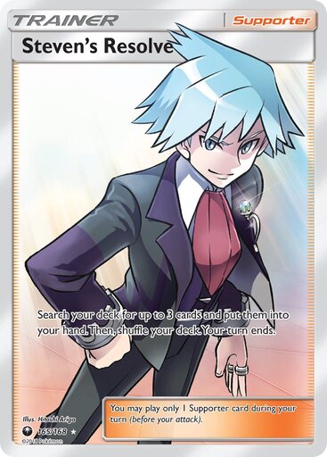 Steven's Resolve 165-168 Full Art