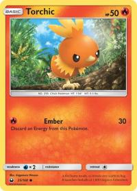 pokemon SM celestial storm torchic 25 168 rh