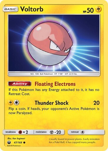 Voltorb 47-168 (RH)