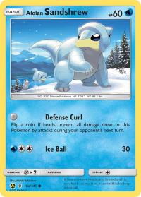 pokemon alternate cards alolan sandshrew 19a 145