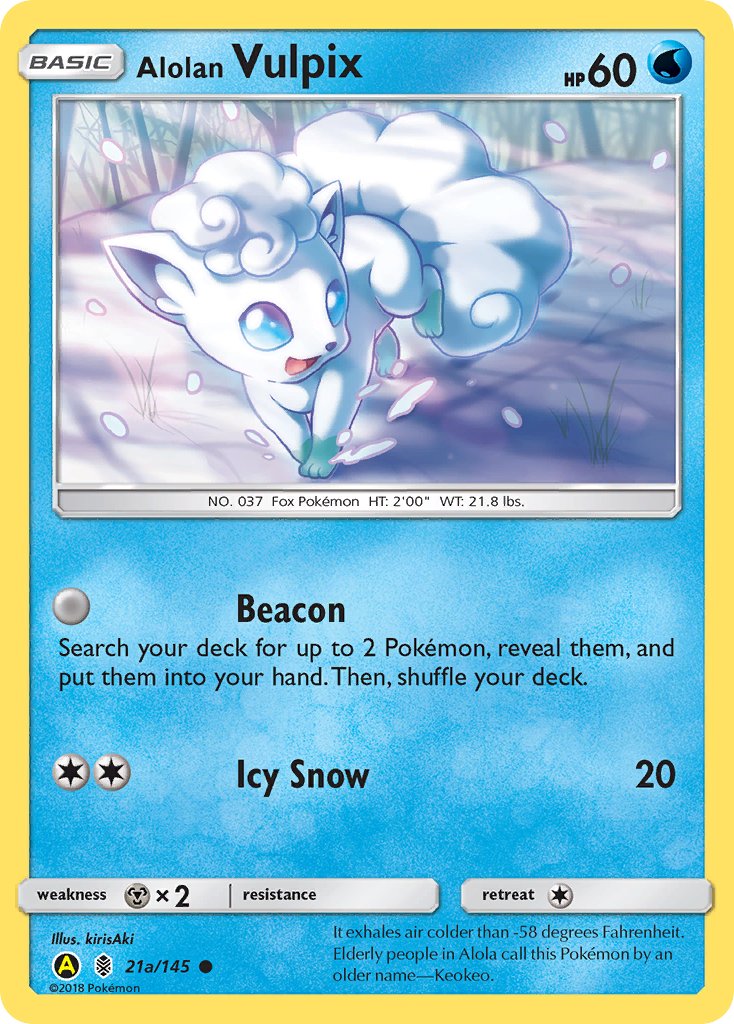 Alolan Vulpix - 21a-145