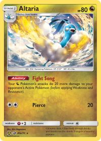 pokemon alternate cards altaria 40a 70