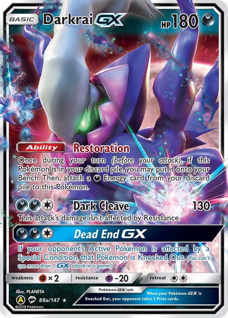 Darkrai GX  - 88a-147