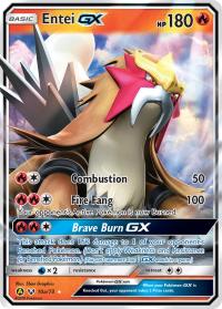 pokemon alternate cards entei gx 10a 73 alternate art