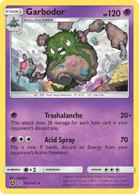 pokemon alternate cards garbodor 51a 145