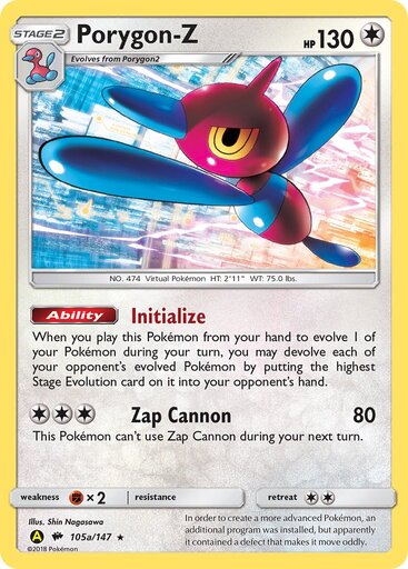 Porygon-Z 105a-147