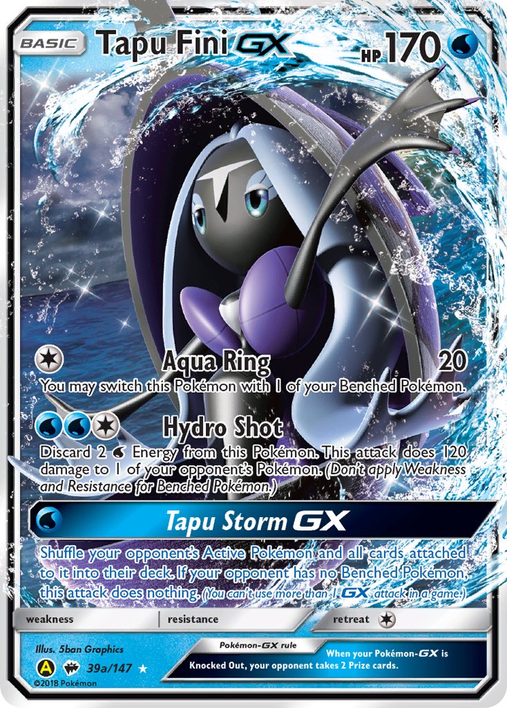 Tapu Fini GX - 39a-147