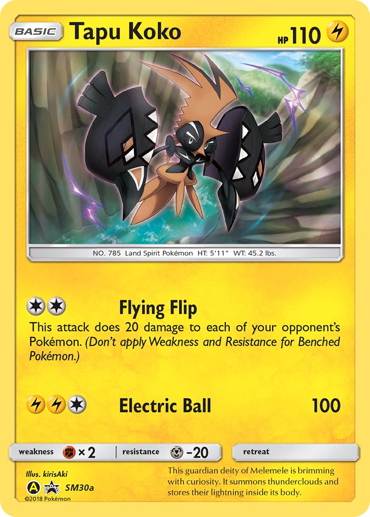 Tapu Koko - SM30a