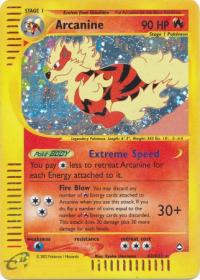 pokemon aquapolis arcanine h2 h32