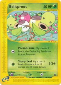 pokemon aquapolis bellsprout 68 147 rh