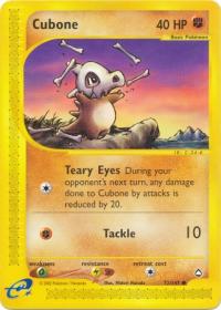 pokemon aquapolis cubone 72 147 rh