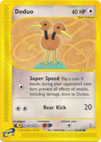 pokemon aquapolis doduo 73 147 rh