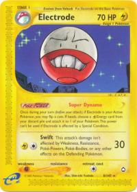 pokemon aquapolis electrode 8 147 rh