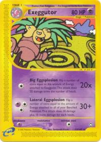 pokemon aquapolis exeggutor 13 147 rh