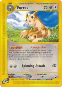 pokemon aquapolis furret 48 147 rh